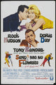 Send Me No Flowers movie poster 11x17 print.