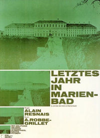 Marienbad Movie Poster featuring Anne Dernire in 11x17 size.