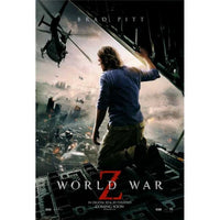 World War Z Movie Poster Print 27x40 - Premium Quality Artwork