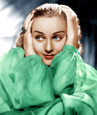 Carole Lombard vintage photo poster print from the late 1930s.