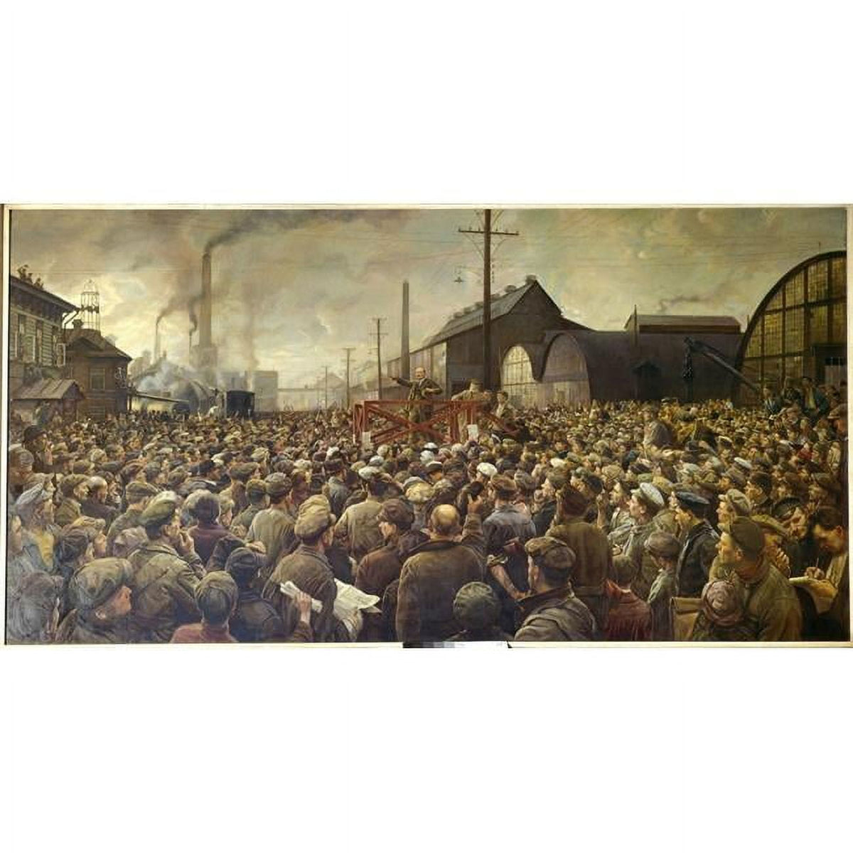 Isaak Brodsky Russian School Poster Print - 24 x 18