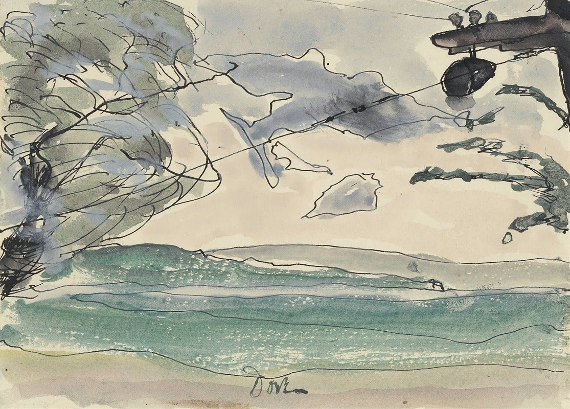 Seneca Lake art print by Arthur Dove in multiple sizes