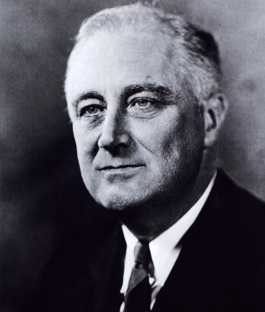 Franklin D. Roosevelt historical photo print, available in multiple sizes.