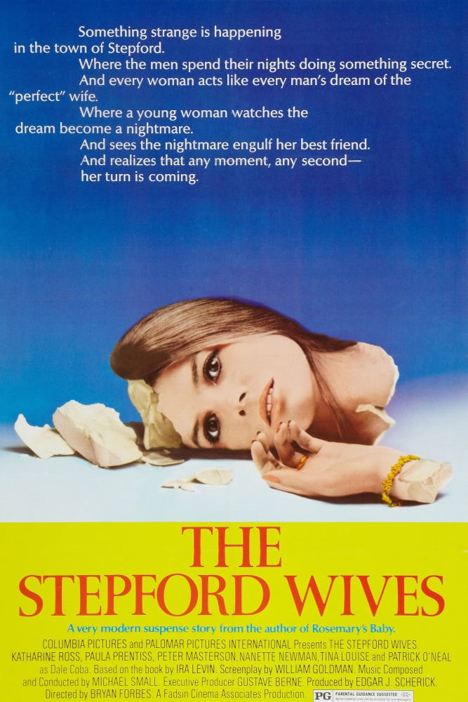 The Stepford Wives movie masterprint poster art featuring Katharine Ross.