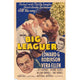 Big Leaguer Movie Poster Print showcasing baseball excitement.