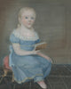 Portrait of a Girl with Blue Eyes and Blue Dress (c. 1820) Poster Print by B. Doyle
