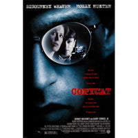 Copycat Movie Poster Print featuring suspenseful imagery and vibrant colors.