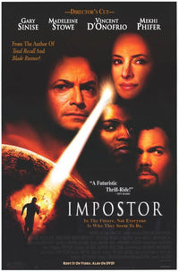 Impostor Movie Poster Print - 27x40 inch high-quality print.