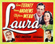 Laura Movie Poster Masterprint showcasing classic cinema art