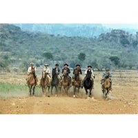 The Magnificent Seven Photo Print showcasing iconic film characters.
