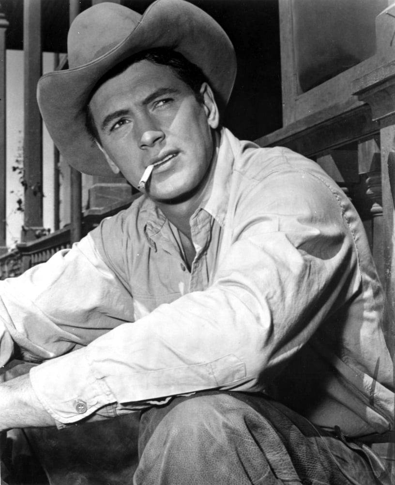 Rock Hudson Cowboy Photo Print - Vintage Hollywood Icon