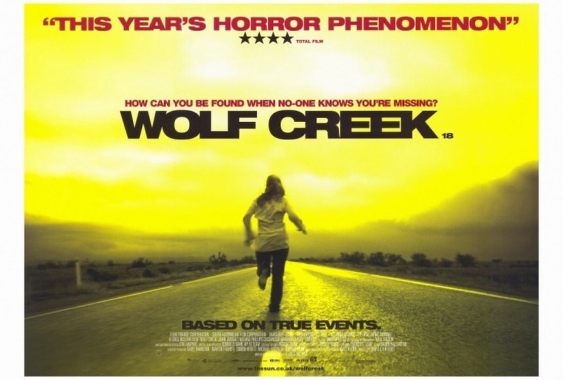 Wolf Creek Movie Poster 11x17 print showcasing thrilling horror film imagery.