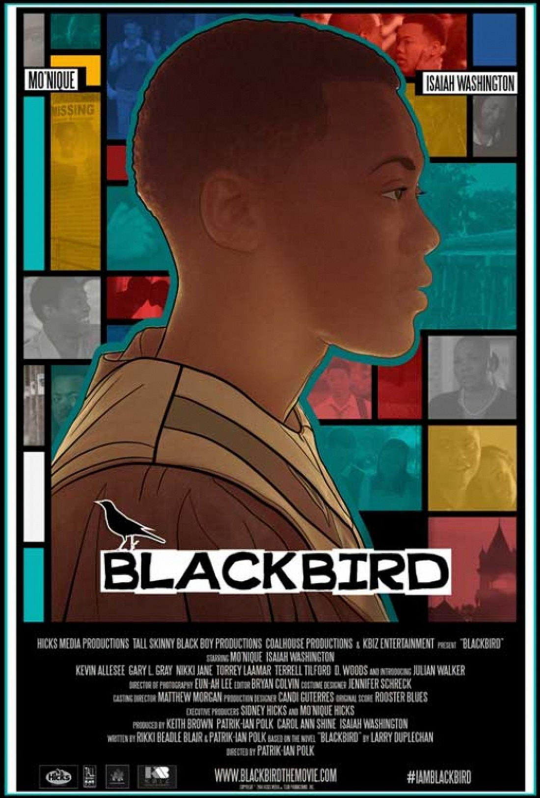 Blackbird Movie Poster 11 x 17 print showcasing vibrant film imagery.