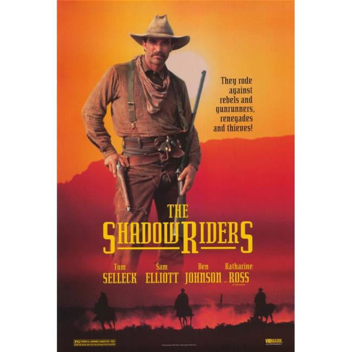 The Shadow Riders Movie Poster Print 27x40