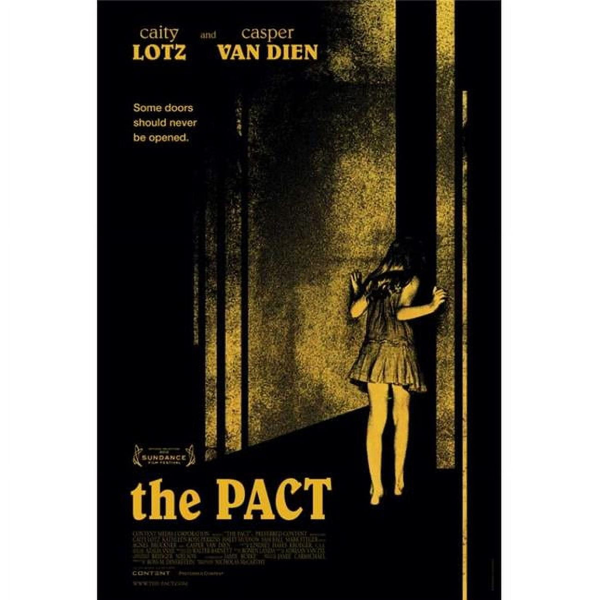 The Pact Movie Poster Print 27x40 showcasing thrilling artwork.