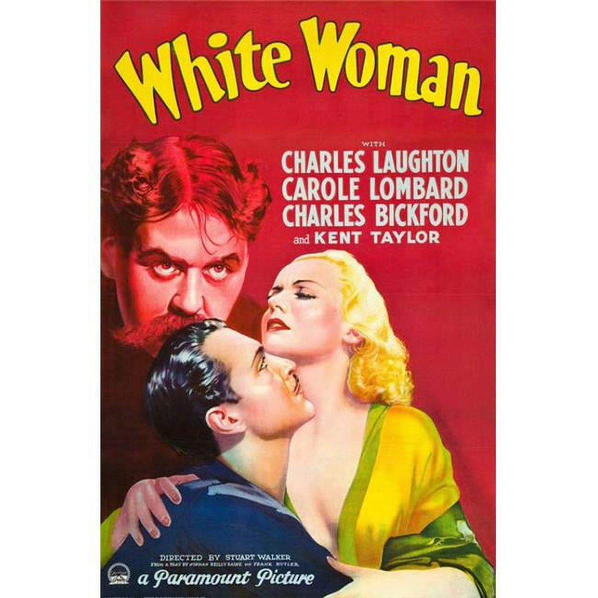 White Woman Movie Poster Print in 27x40 size