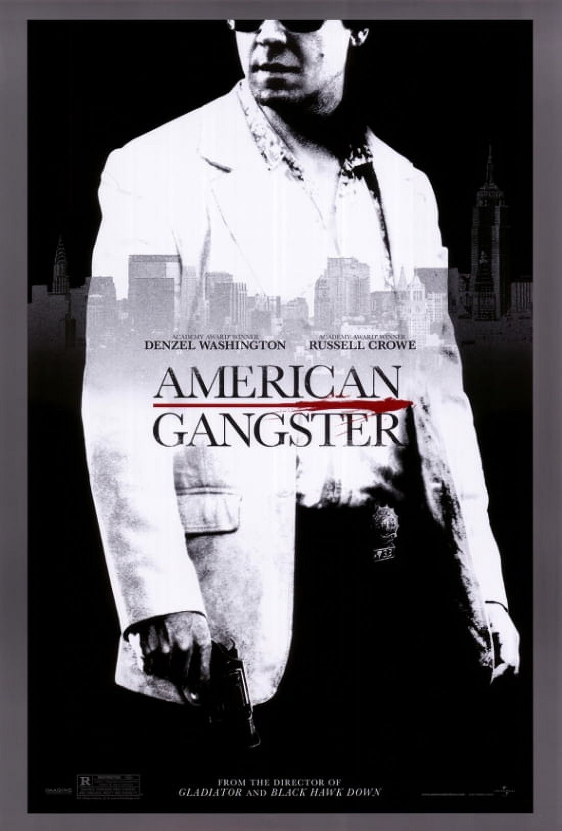 American Gangster Movie Poster Print - 27x40 inches