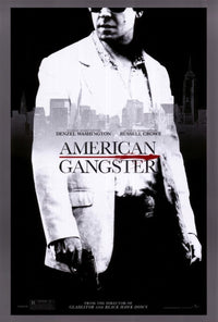 American Gangster Movie Poster Print - 27x40 inches
