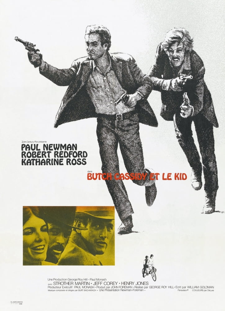 Butch Cassidy and the Sundance Kid Fine Art Poster Print