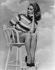 Elizabeth Montgomery Sitting in High Chair Photo Print