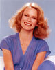 Shelley Hack Portrait in Blue Blouse Fine Art Print