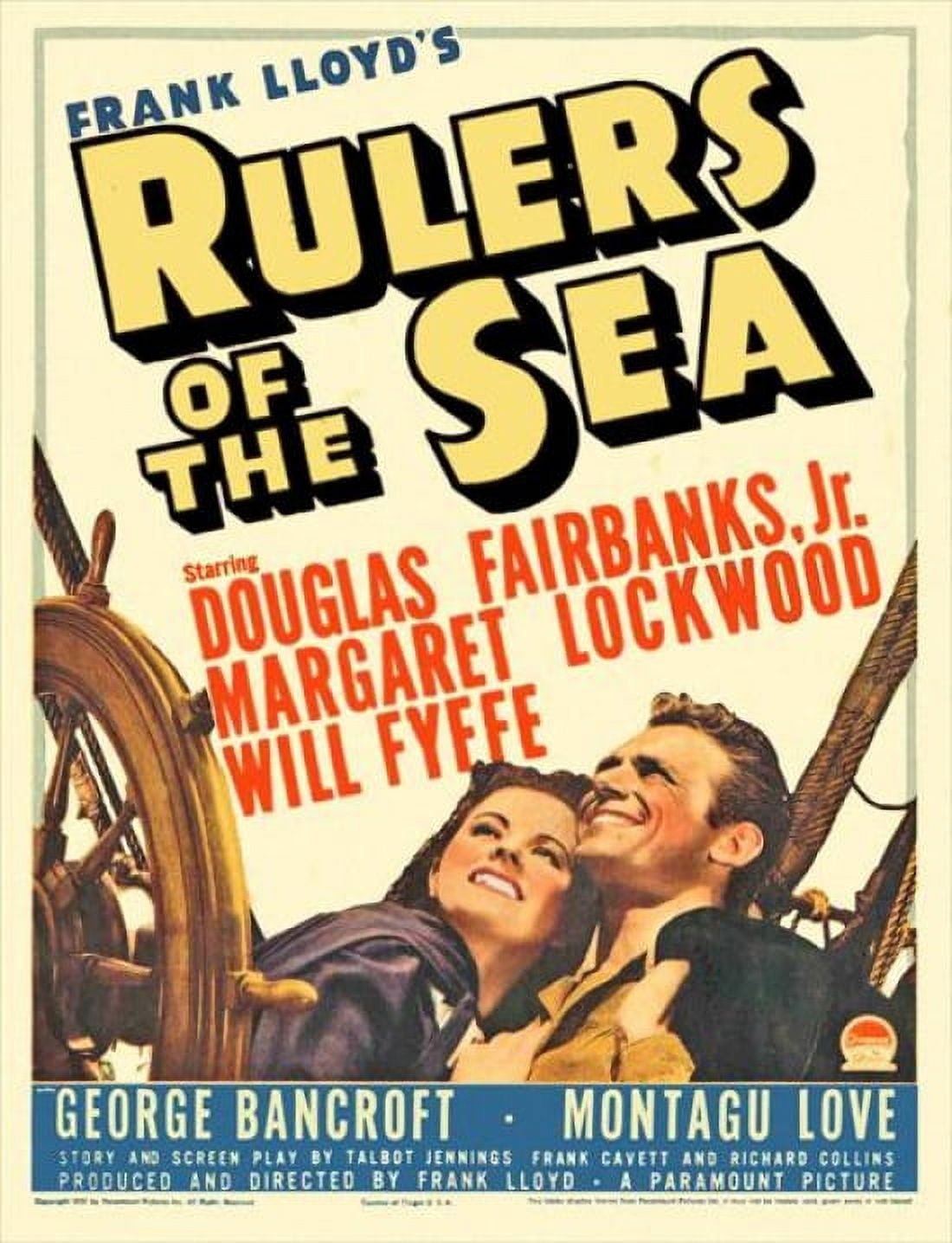 Rulers of the Sea Movie Poster 11x17 print showcasing maritime adventure