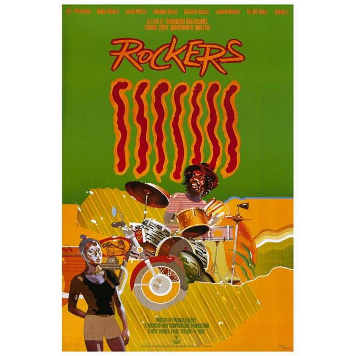 Rockers Movie Poster Print 27x40 - vibrant film art