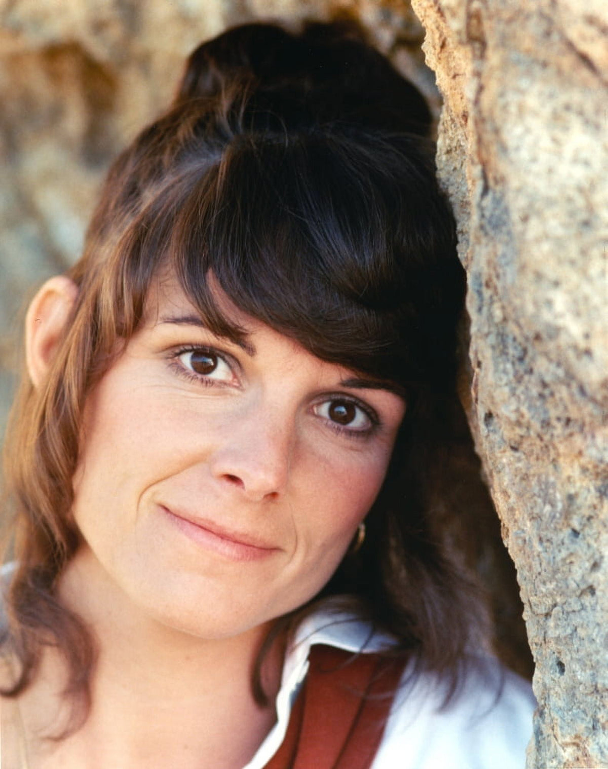 Close-up portrait photo print of Susan St. James