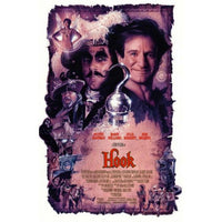 Hook Movie Poster Print - 27x40 size, vibrant colors and nostalgic design