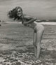 Marilyn Monroe Ocean Photo Print showcasing vintage Hollywood glamour.