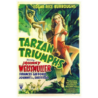 Tarzan Triumphs Movie Poster Print 27x40