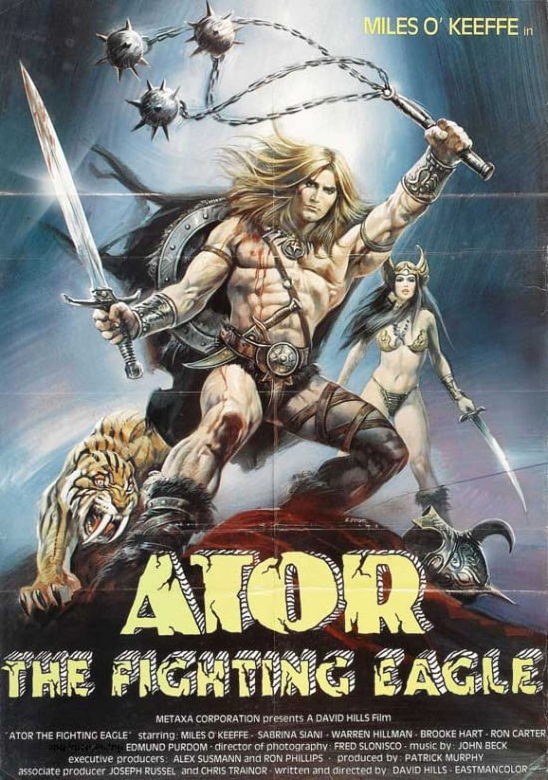 Ator the Fighting Eagle Movie Poster 11x17 Print