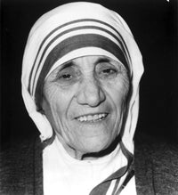 Mother Teresa Inspirational Portrait Photo Print
