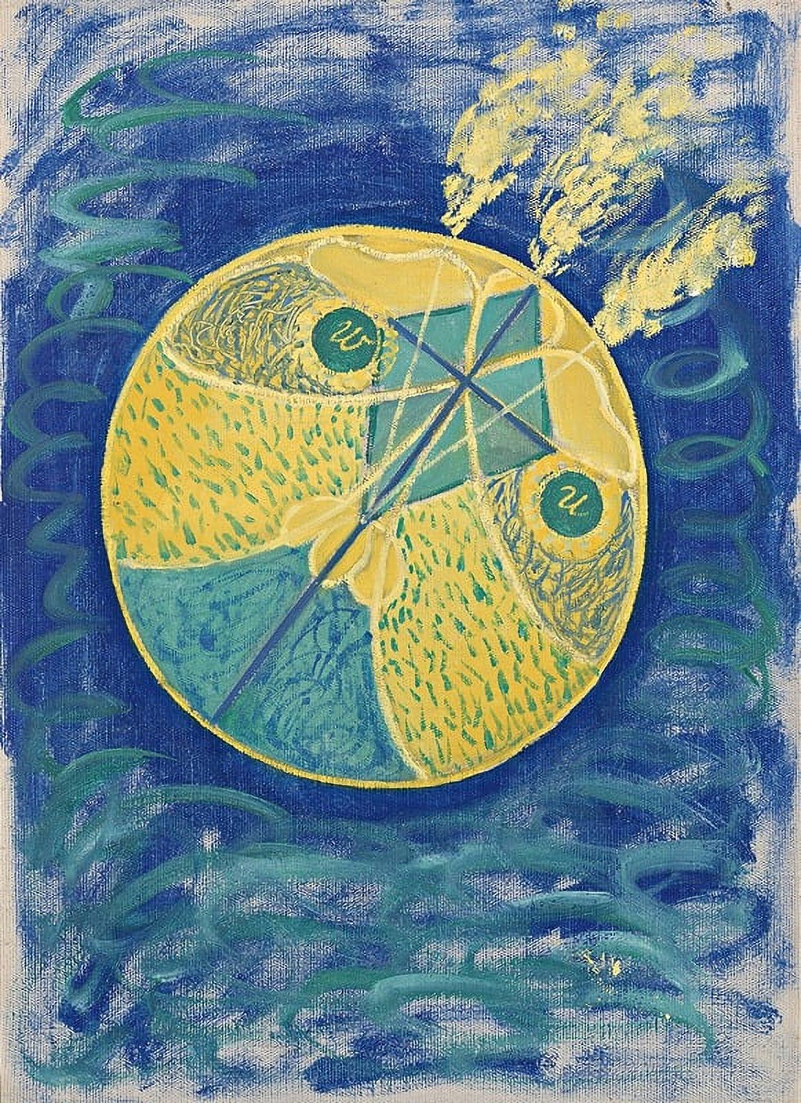 Group I No. 7 Primordial Chaos fine art print by Hilma af Klint