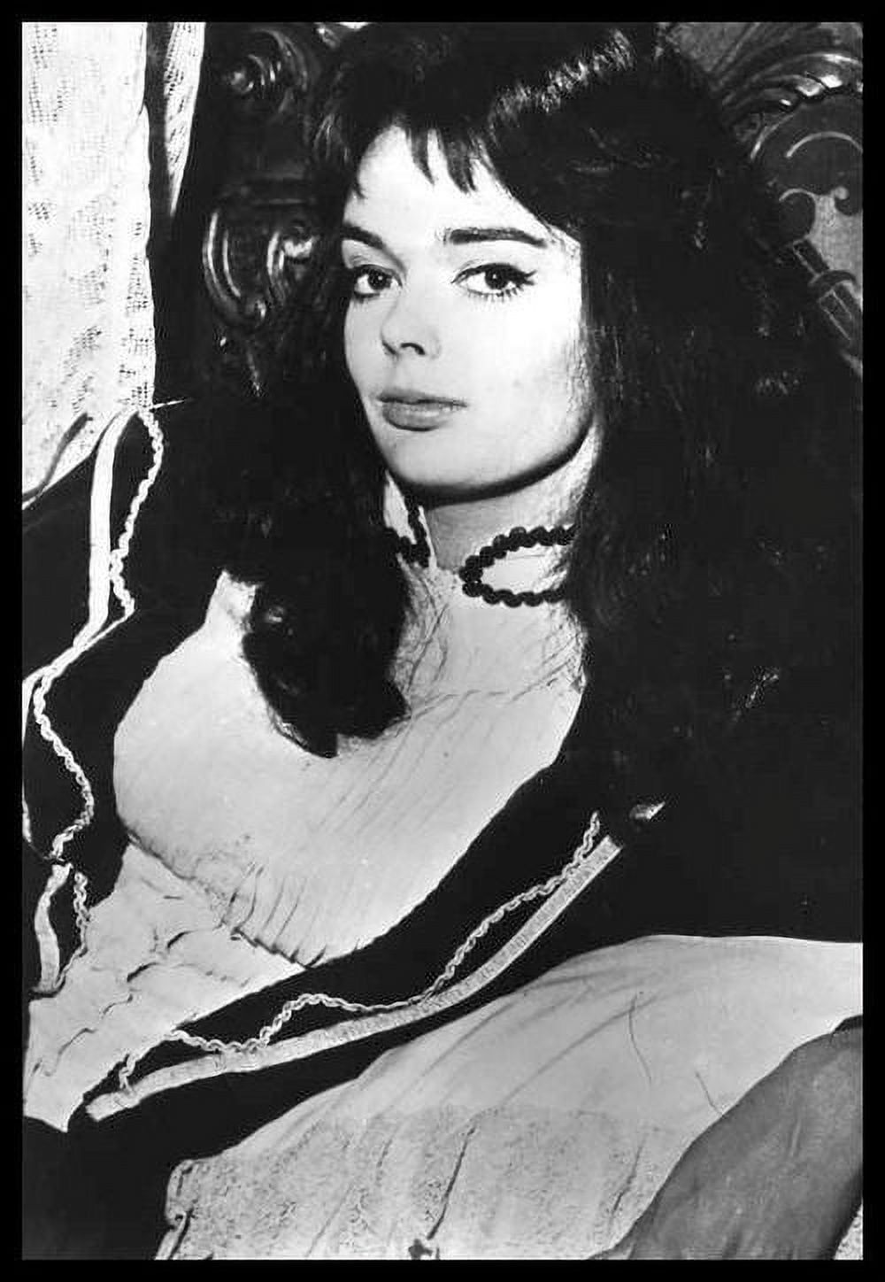 Barbara Steele black and white photo print - 8x10, 16x20, 24x30 available.