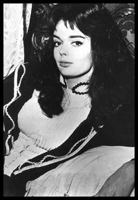 Barbara Steele black and white photo print - 8x10, 16x20, 24x30 available.