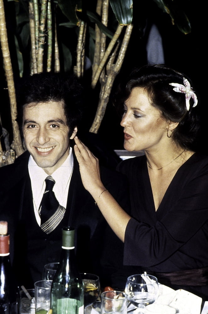 Al Pacino and Christine Lahti photo print showcasing iconic actors.
