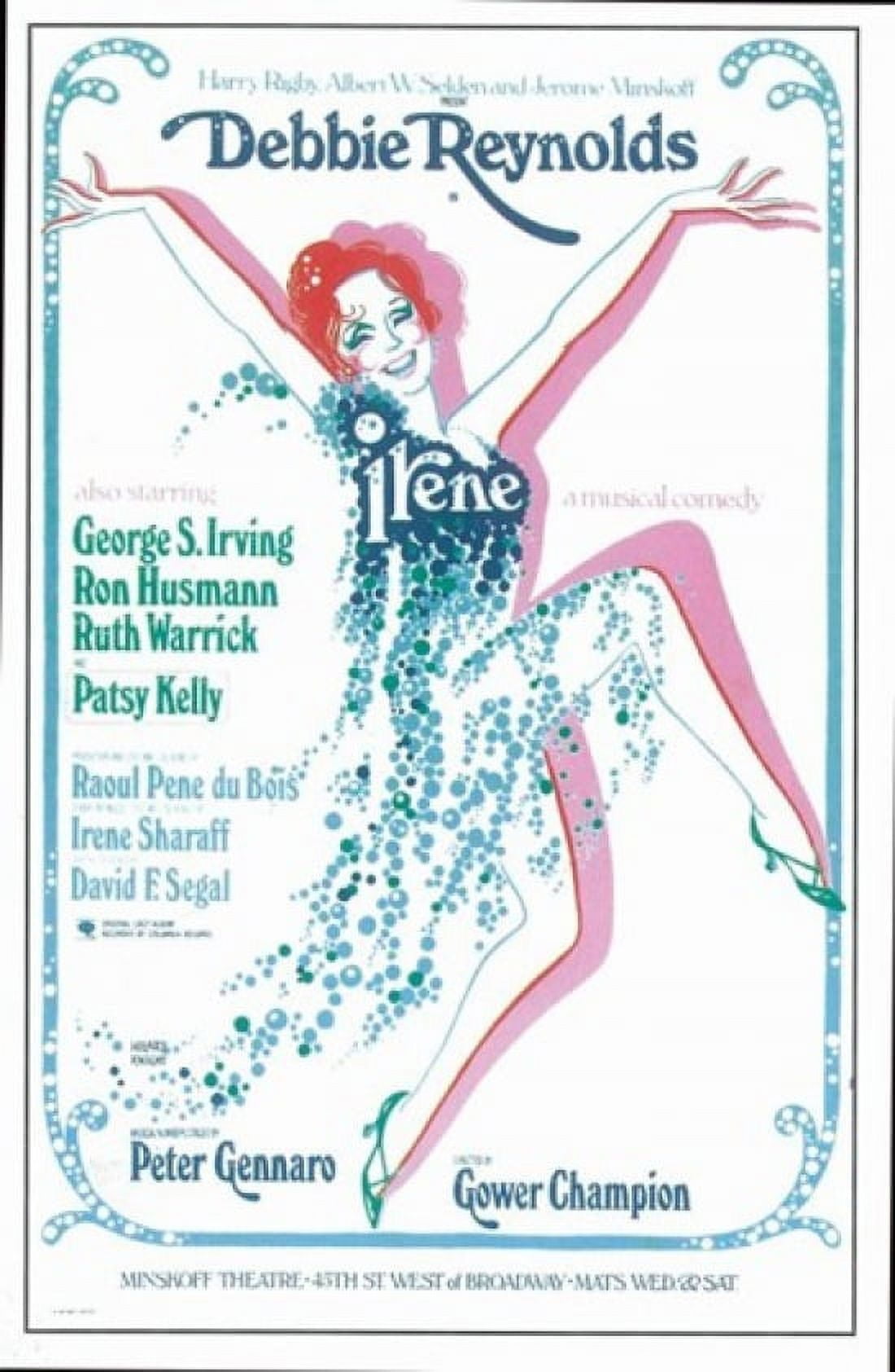 Irene Broadway Movie Poster 11x17 Print