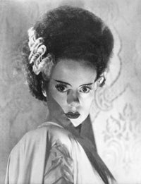 Bride of Frankenstein classic horror photo print