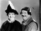 Babes In Toyland poster print featuring Stan Laurel and Oliver Hardy from the 1934 movie.