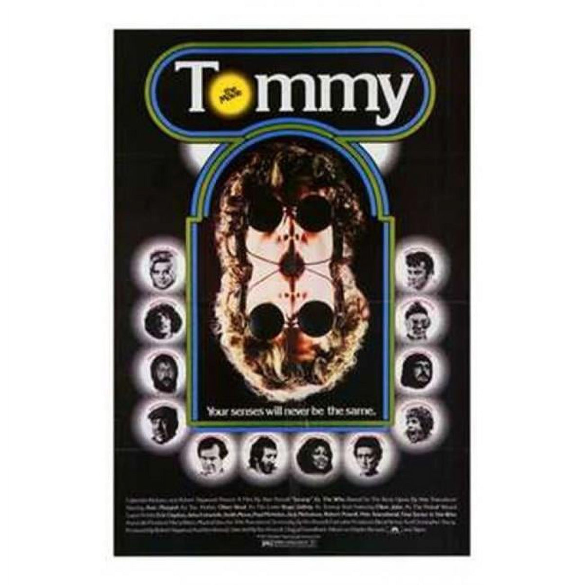 Tommy Movie Poster 11x17 print featuring iconic visuals from the rock opera.