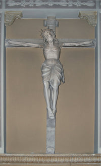 15th Century Italian Crucifix Poster Print - Jacopino Da Tradate