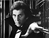 Frank Langella as Dracula photo print showcasing the iconic horror character.