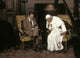 Pope John Paul II and Ronald Reagan historical photo print.
