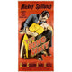The Long Wait movie masterprint poster featuring Anthony Quinn and Peggie Castle, 11x17 inches.