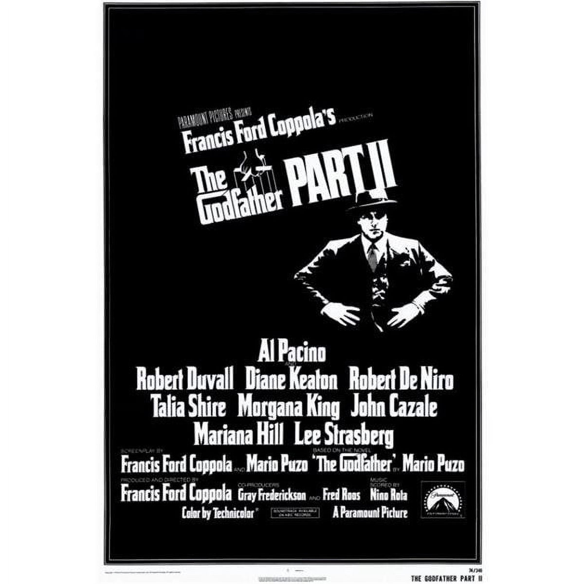 The Godfather Part II Movie Poster 11x17 print