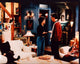 Friends TV Show cast photo print featuring Jennifer Aniston, Courteney Cox, Matthew Perry, and Lisa Kudrow.