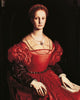 Portrait of Lucrezia Panciatichi Poster Print showcasing classic art.