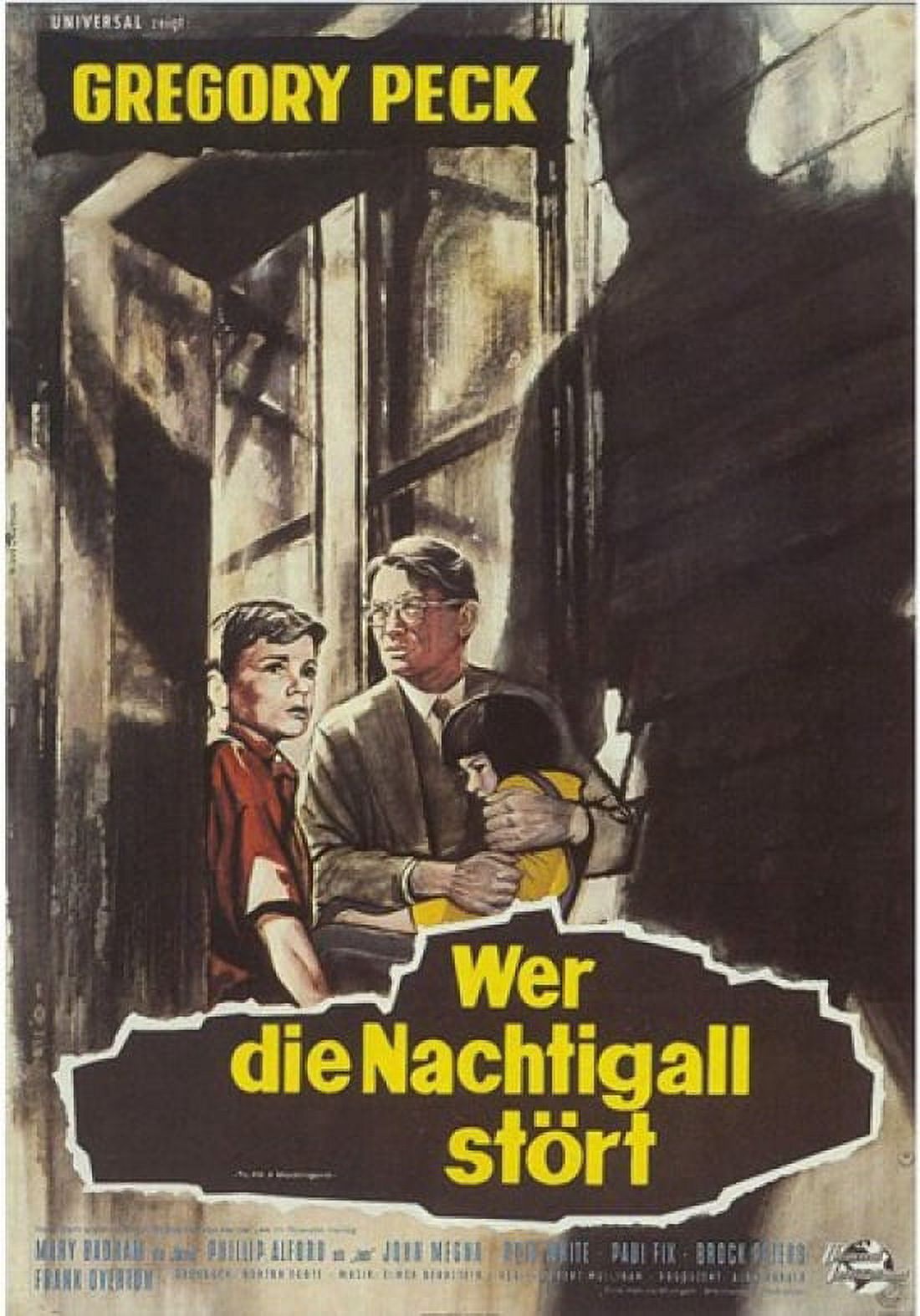 To Kill a Mockingbird movie poster 11x17 print.