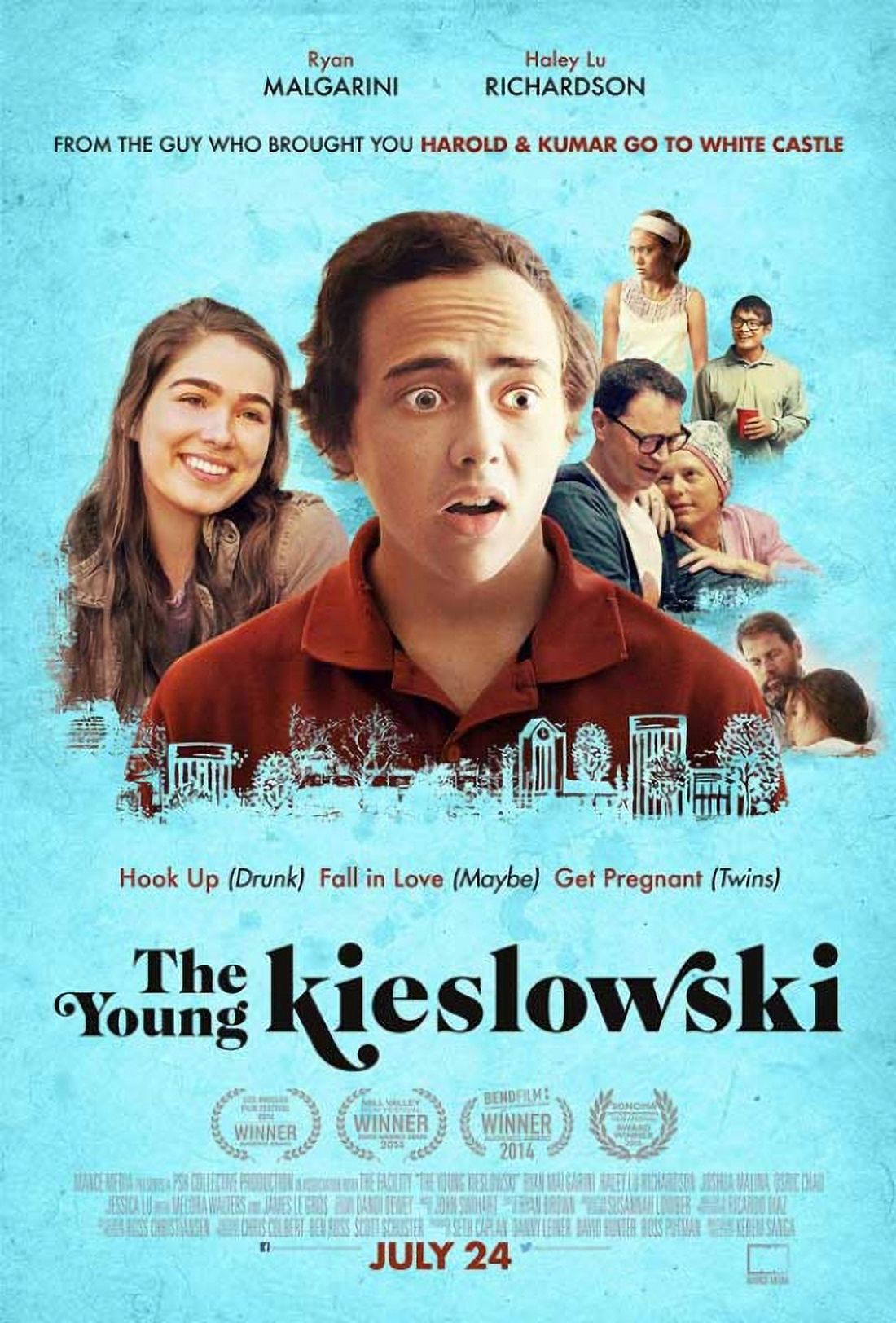The Young Kieslowski Movie Poster 11x17 print for film lovers.